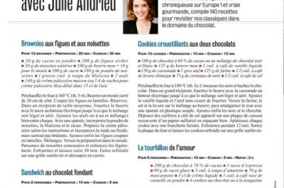 Complètement chocolat... avec Julie Andrieu