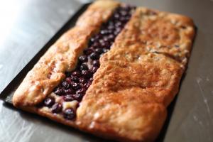 Comme en Toscane ! La galette aux raisins ... Comme en Toscane ! La galette aux raisins ...