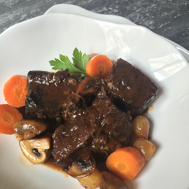 Mon bœuf bourguignon Mon bœuf bourguignon