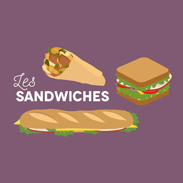 SANDWICHES A LA CARTE - 10 juin 2017 SANDWICHES A LA CARTE - 10 juin 2017