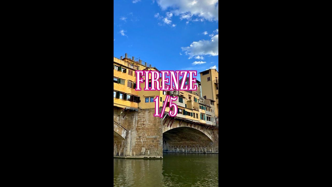 Video Mon Tour d'Italie - Florence