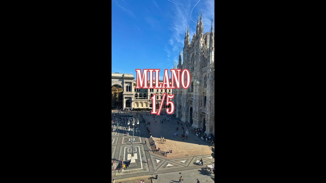 Video Mon Tour d'Italie - Milan